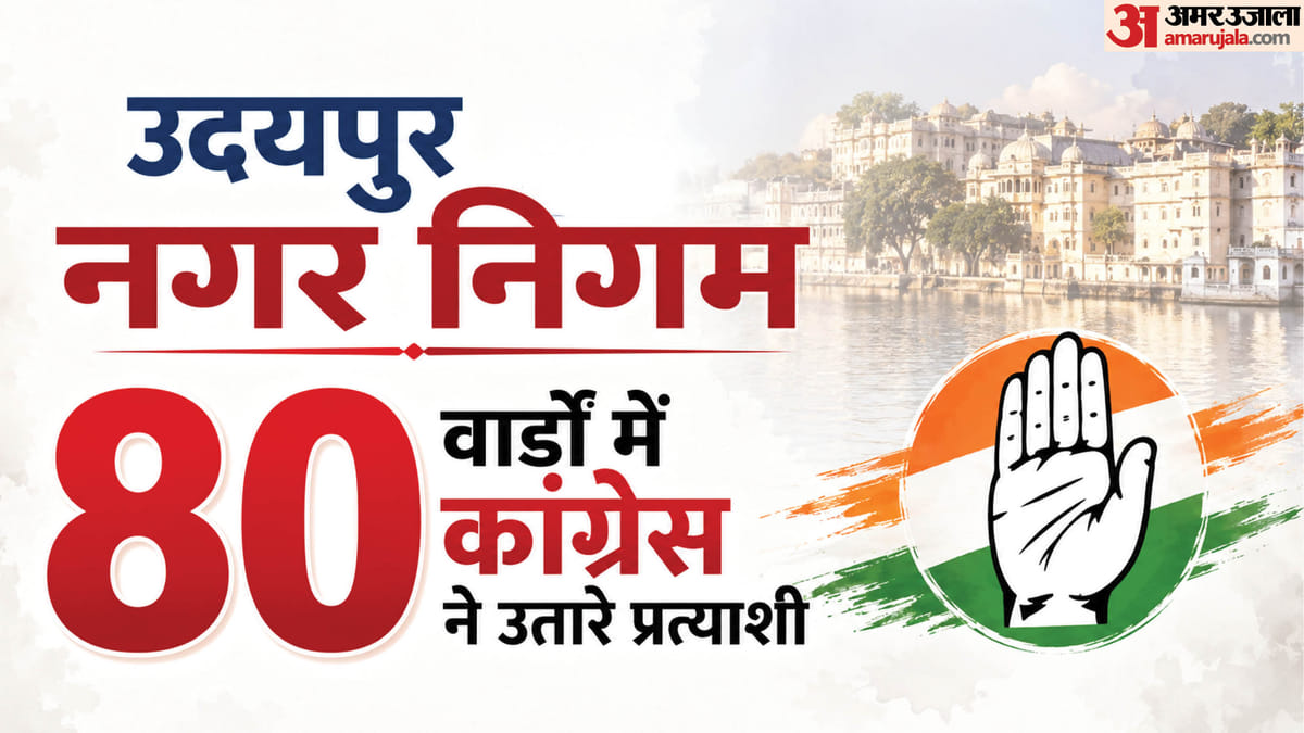 उदयपुर नगर निगम चुनाव: कांग्रेस ने पूरे 80 वार्ड के प्रत्याशियों की सूची जारी की, जानें आपके यहां से कौन है?
