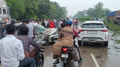 कानपुर हाईवे हादसा