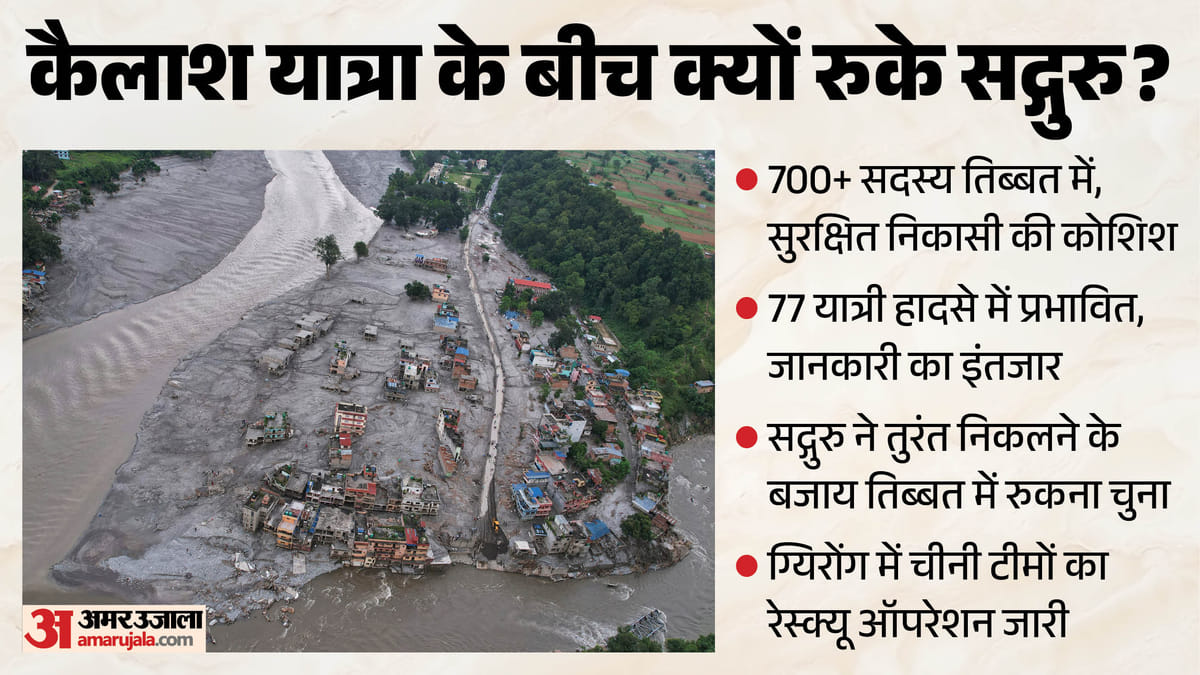 नेपाल बाढ़: कैलाश यात्रियों की सुरक्षा पर उठे सवाल, सद्गुरु के फाउंडेशन ने दी सफाई