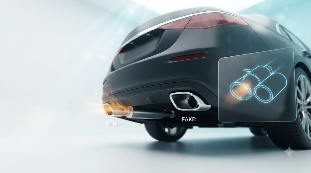 Why Cars Fake Exhaust Tips? Real Reason Behind Stylish Bumper Exhausts