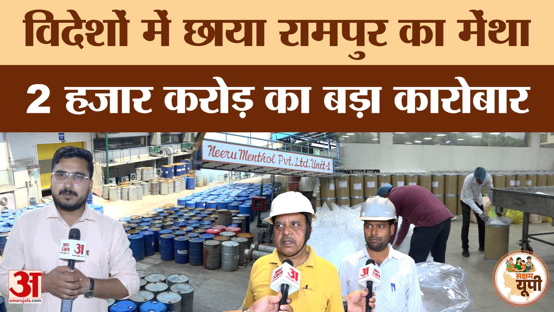 Rampur Ground Report: ODOP से चमका रामपुर का मेंथा कारोबार, विदेशों तक पहुंचा सुगंध का व्यापार