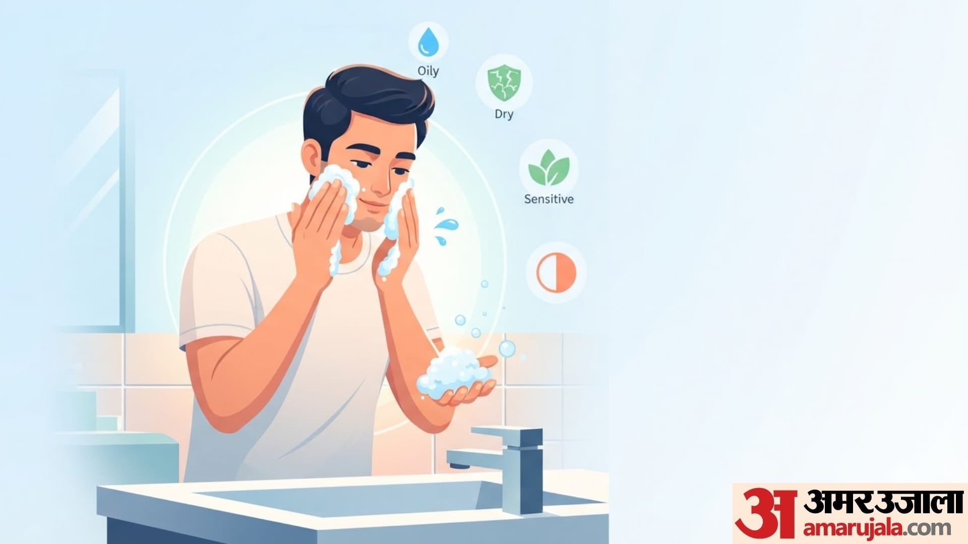 signs your face wash is wrong in hindi sahi face wash kaise chune