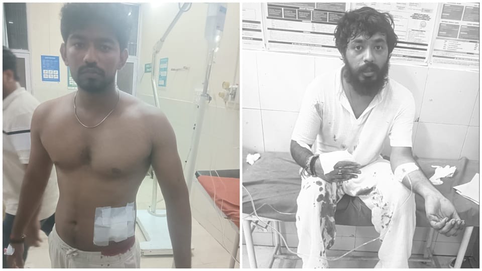Two real brothers were shot during a firing incident between two groups in Kanonda village, Bahadurgarh.