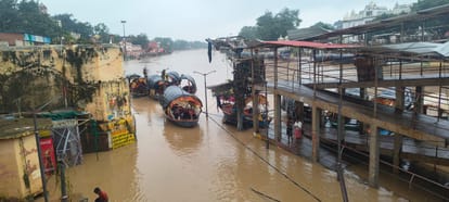चित्रकूट में बाढ़ का खतरा