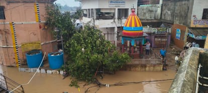 Flood Threat Persists in Chitrakoot as Mandakini River Rises After Overnight Rain
