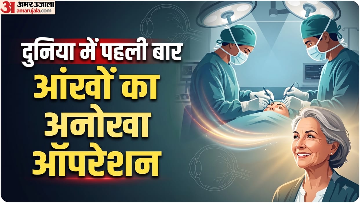 world first corneal transplant to regain sight after woman left completely blind