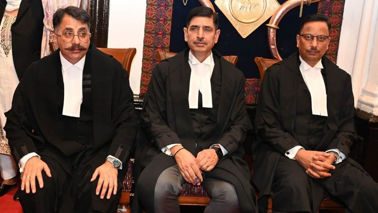 himachal high court three new judges oath ceremony
