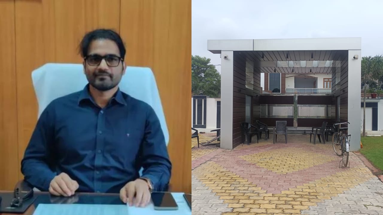 आईएएस ज्ञानेंद्र कुमार गंगवार का घर