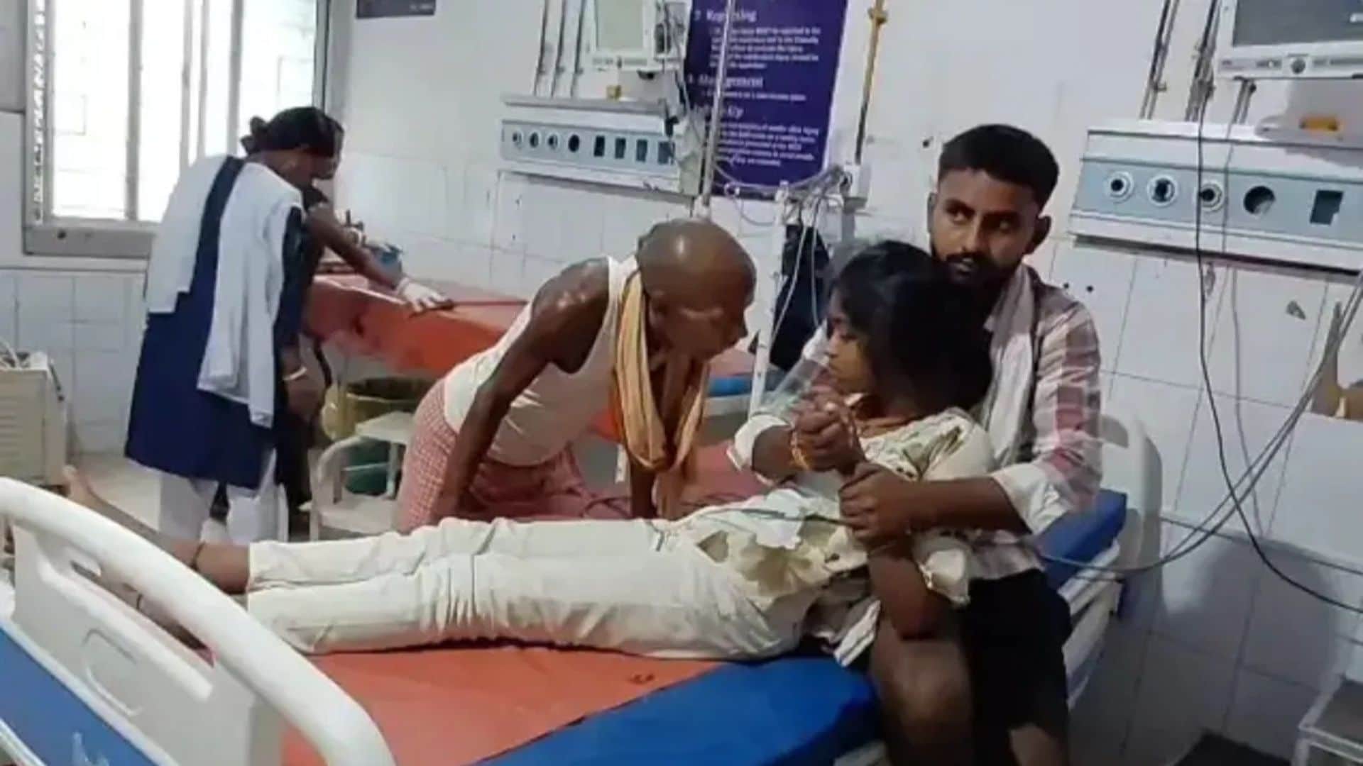 इलाजरत बच्ची