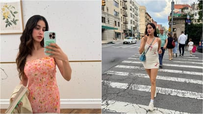 Janhvi Kapoor shares stunning and stylish photos enjoying pizza with her friends on her social media