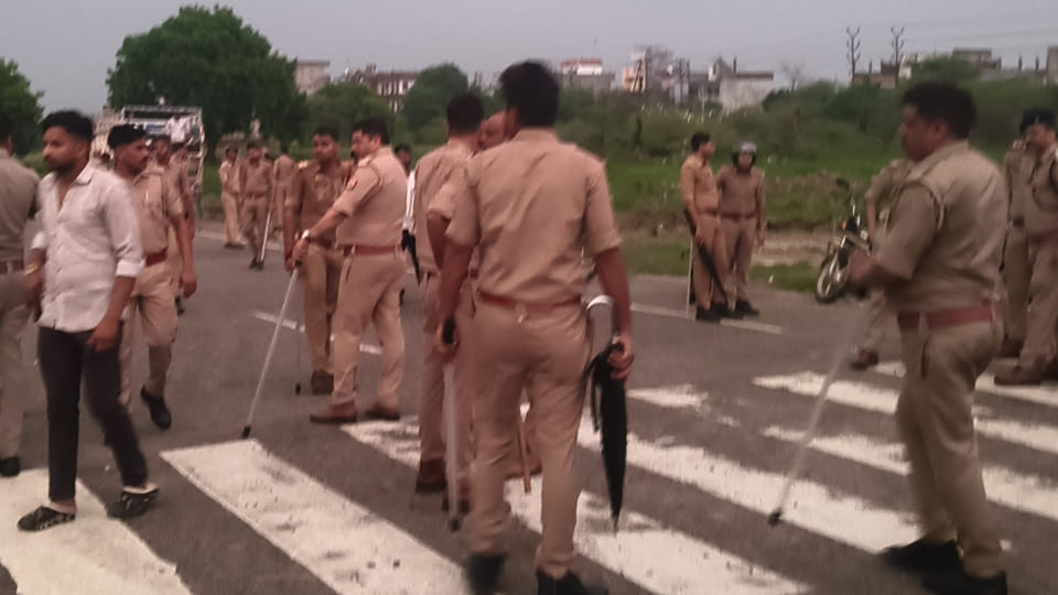 commotion had been brewing for a day, yet the police failed to gauge the angle