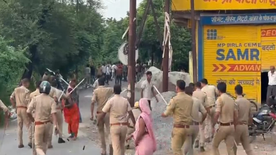 commotion had been brewing for a day, yet the police failed to gauge the angle