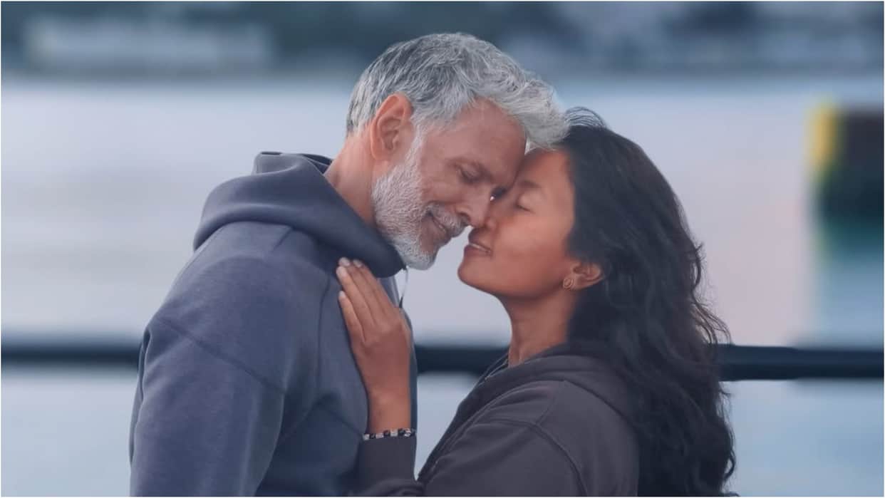 Milind Soman shares heartfelt Love Note On 26 years younger wife Ankita Konwar Birthday