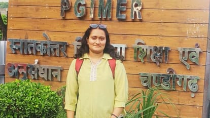 पीजीआई चंडीगढ़ में एमडी के लिए चयनित टिहरा के छबेड गांव की संचिता।