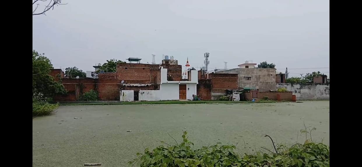 Rainwater from Panki Power Plant Floods Ratanpur Village,