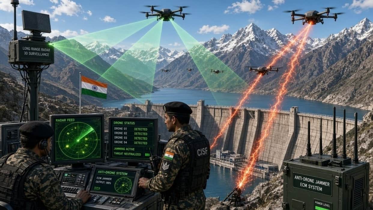 bhakra koldam nathpa jhakri anti drone security cisf