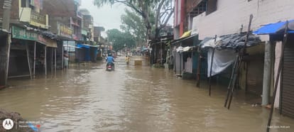 Bharatkoot Waterlogging: Dirty Drain Water Enters 60 Shops, Traders Blame Administrative Negligence