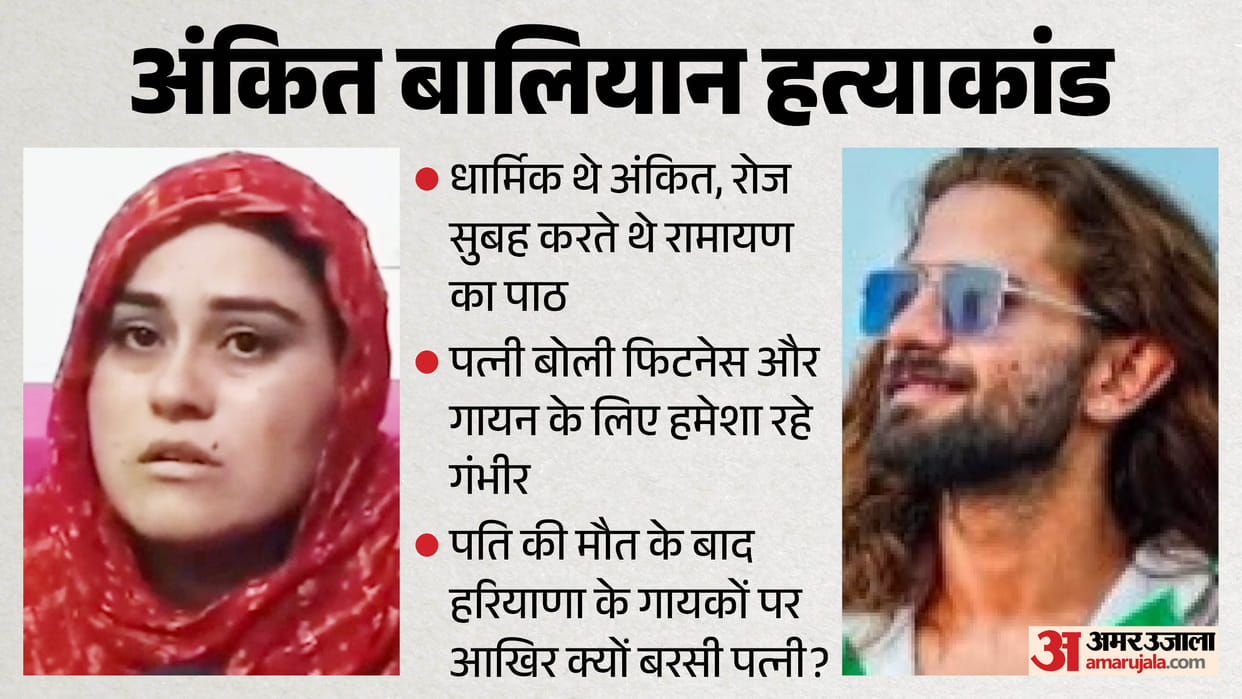 Shamli: Ankit and Seema Used to Prepare Songs Themselves, Wife Says No Haryana Singer Visited After His Murder