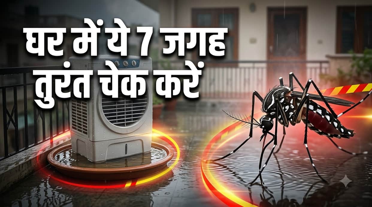 Dengue Risk After Monsoon: 5 Hidden Water Sources You Must Check at Home