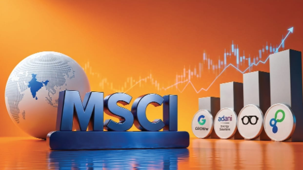 msci index rejig laurus labs lenskart stocks capital inflow