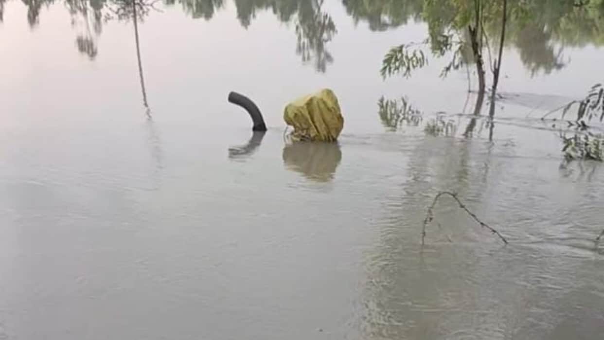 Three hundred hectares of land belonging to two hundred farmers affected by the Ganga