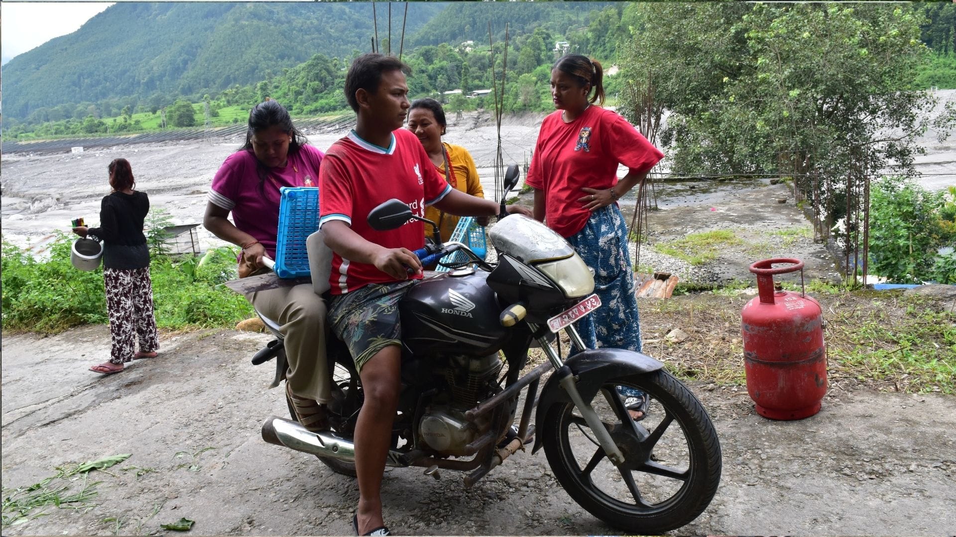 Nepal tragedy: Simchaur market, comprising 45 houses swept away in an instant; five villages cut off.