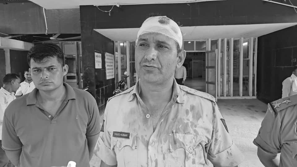 Head Constable attacked with an iron rod in Narwana jind