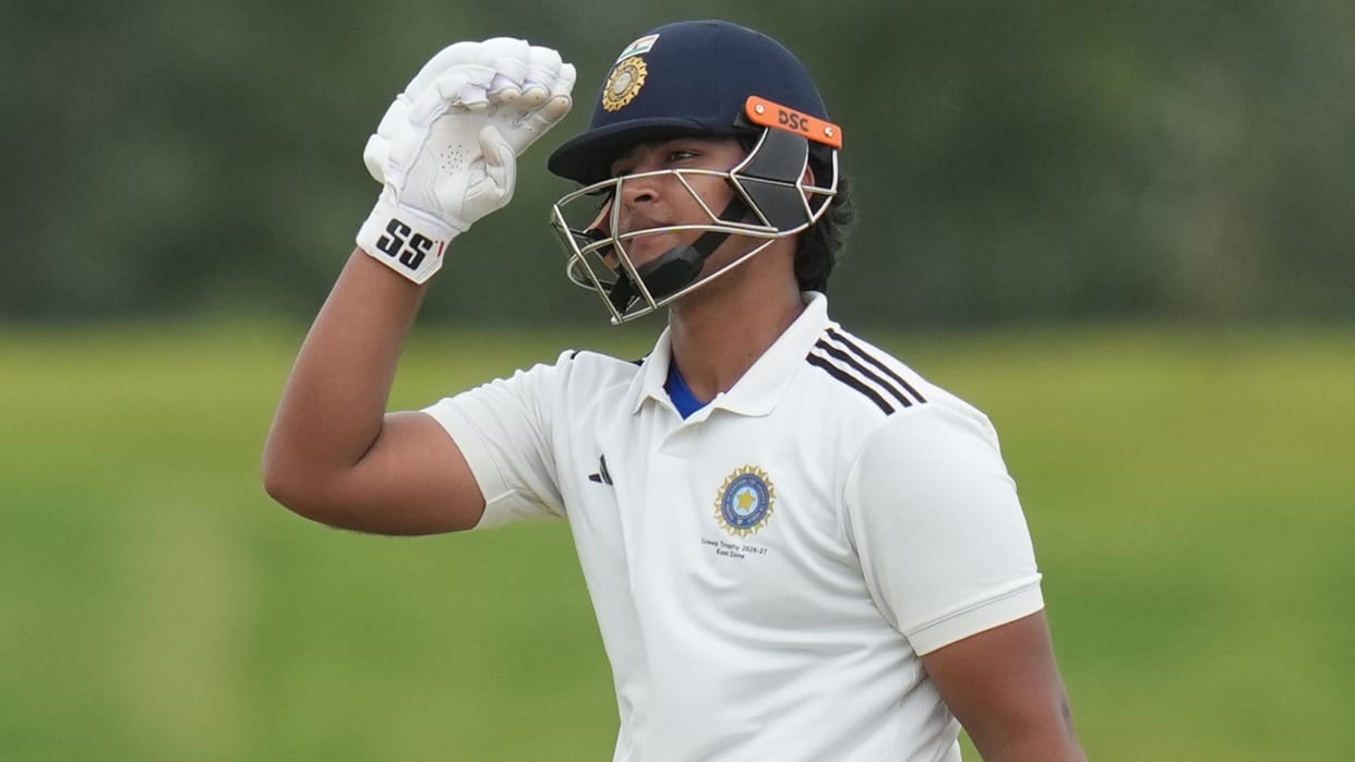 Central Zone vs East Zone Duleep Trophy Semi Final Vaibhav Sooryavanshi misses out fifty in second innings