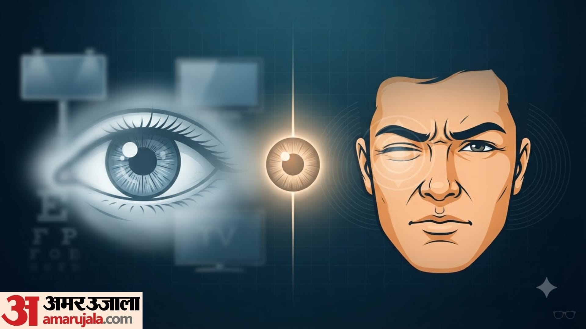 initial symptoms of weak eyesight in hindi aankhon ki roshni badhane ke liye kya kya khana chahie