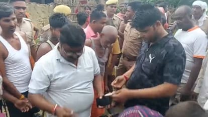 tiger mauled young man to death in Bahraich leaving body behind after devouring flesh from thighs and abdomen