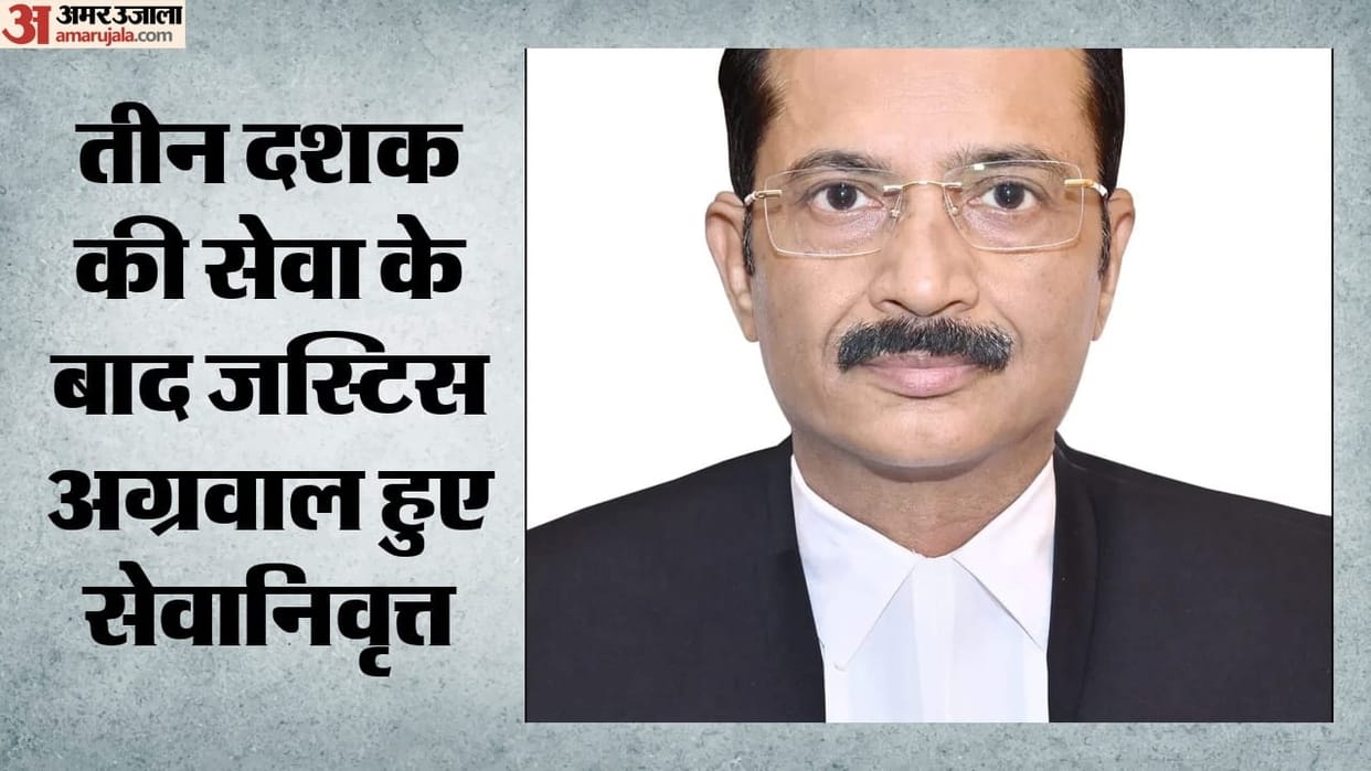 Justice Radhakishan Agrawal has retired. He disposed of over 3,450 cases during his tenure