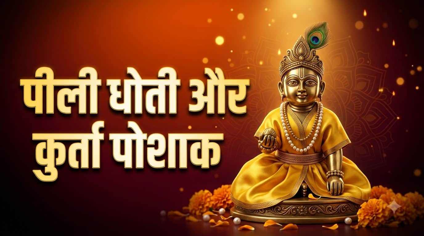 Krishna Ji Dress Designs: 7 Beautiful Outfit Ideas for Ladoo Gopal