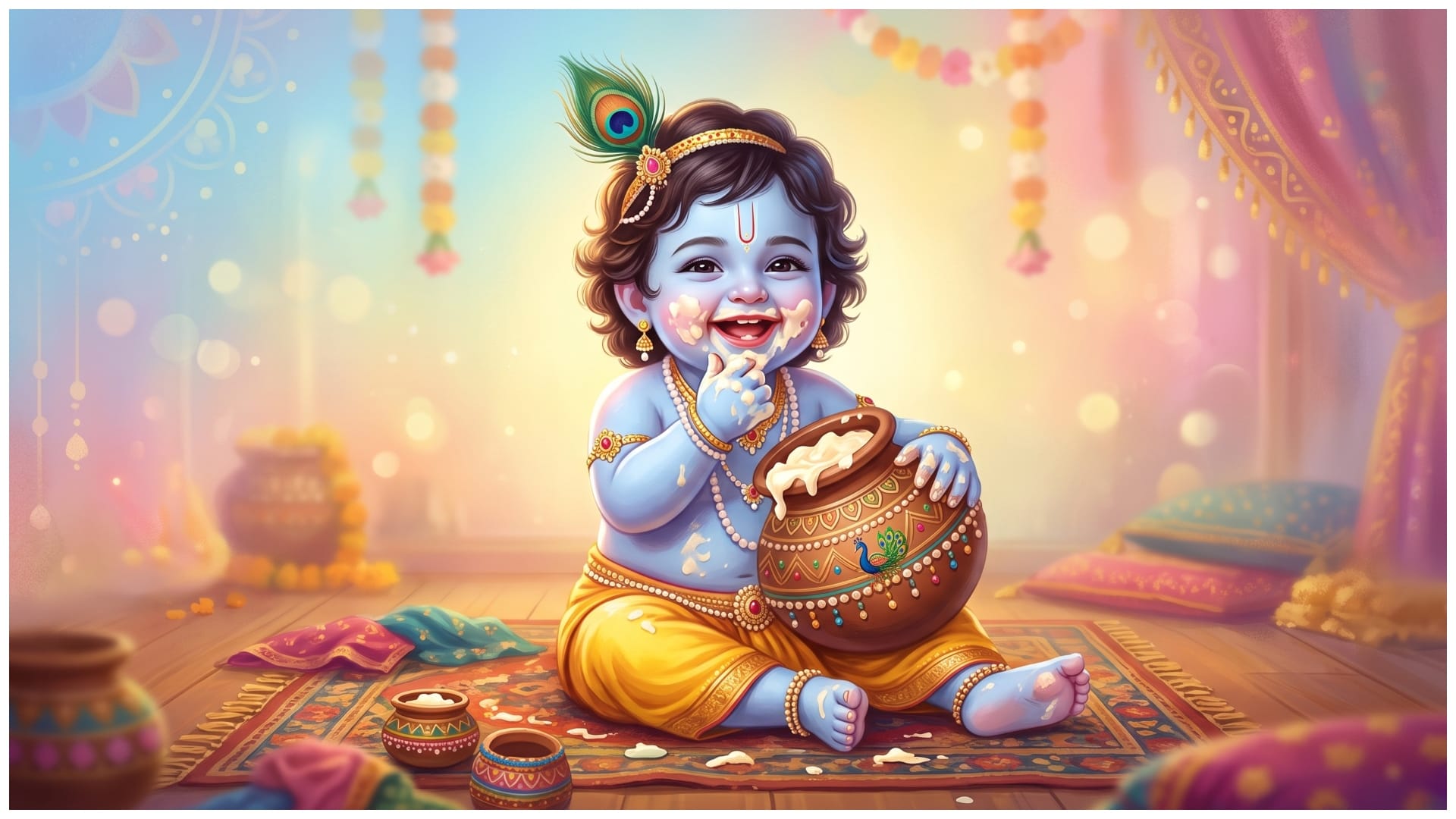 Krishna Janmashtami 2026 puja samagri list name in hindi