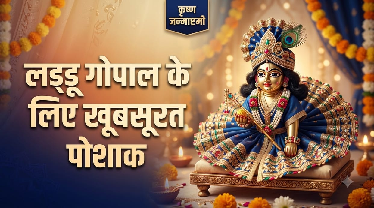 Krishna Ji Dress Designs: 7 Beautiful Outfit Ideas for Ladoo Gopal