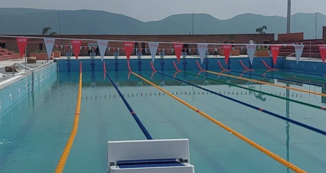 rajgir khelo india centre swimming replaces wrestling sai approval bihar sports