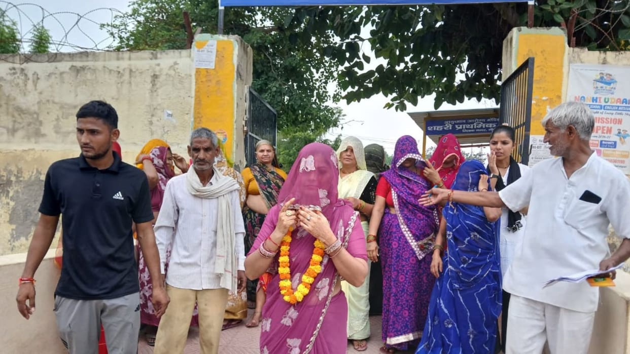 Bharatpur RLP candidate and supporters attacked during election campaign video goes viral Beniwal tweets