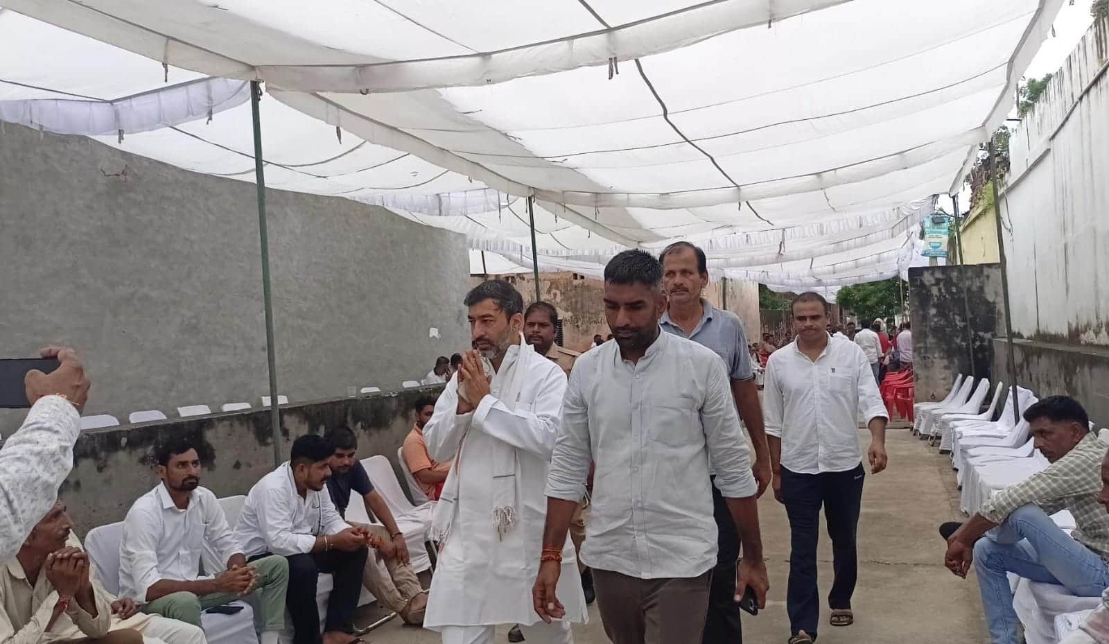 Tight Security in Bantikhhera for Ankit Baliyan's Thirteenth-Day Ritual, Village Turns into a Security Zone