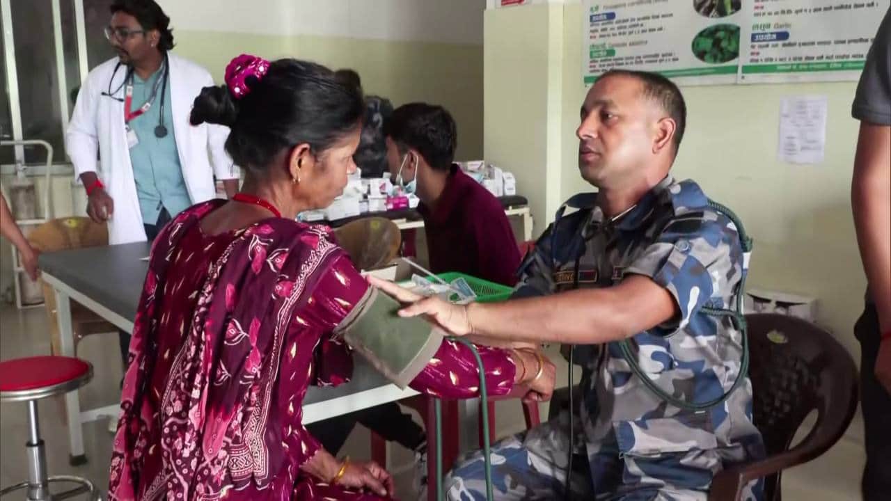 India savior during Nepal floods Minister support received every difficult moment; victims India God to them.