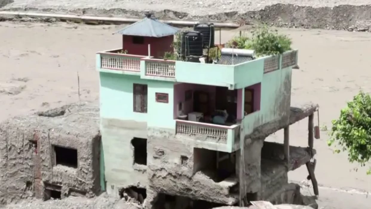 Bhagwan Shiva Saved Us Said Family Living In Nepal Green House That Stood Firm In Devastated Flood