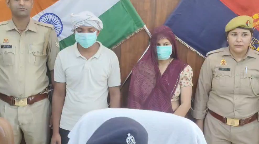 wife conspired with brother-in-law to murder her husband in bulandshahr