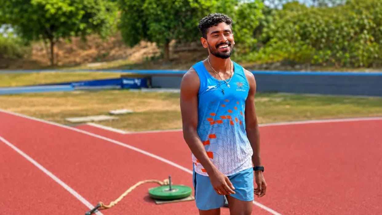 Mijo Chacko Kurian claimed the gold medal in men’s 400m event at Indian Athletics Series
