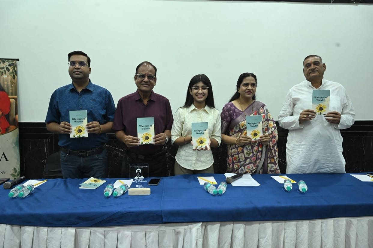 Indore: Class 9 student writes a book on the environment; the book wins an award.