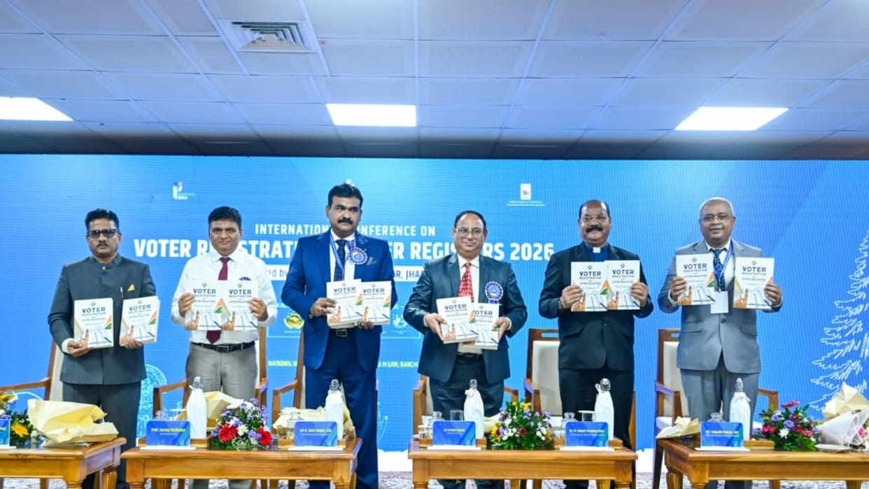Two-Day International Conference On Voter Registration Begins In Ranchi 58 Research Papers To Be Deliberated