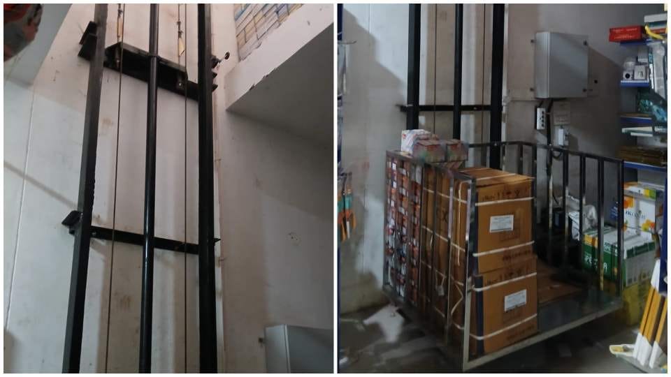 Man dies in elevator accident