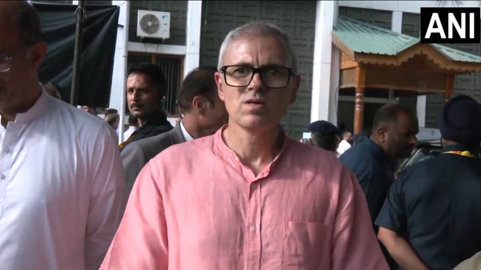 Chief Minister Omar Abdullah hits back at BJP Rejects resignation demand says public gave a five year mandate
