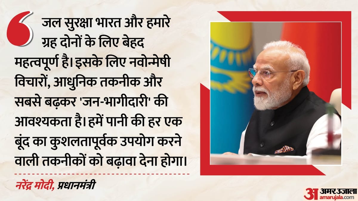 ‘जल उत्सव को बनाएं जन-आंदोलन’:पीएम मोदी बोले- हर बूंद बचाने के लिए अपनाएं आधुनिक टेक्नोलॉजी; और क्या कहा? – Pm Modi Calls For Water Saving Technologies Ai Jan Bhagidari Water Summit