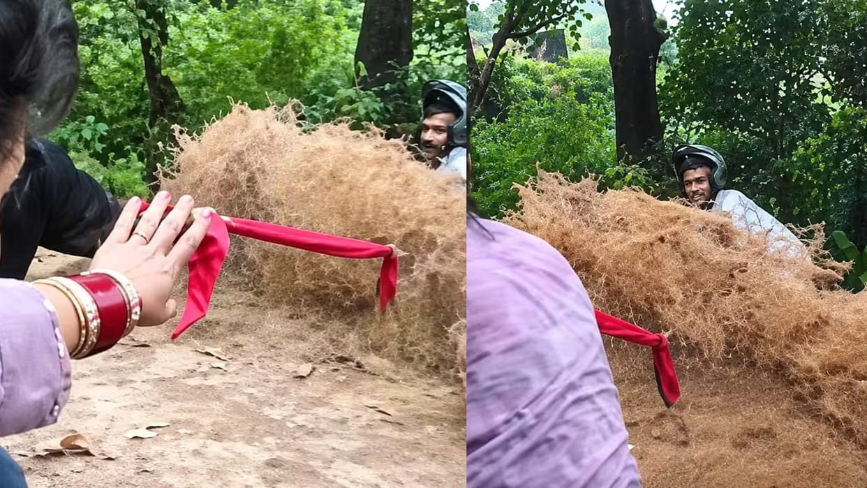 Newly Married Woman And Family Rescued A Biker Caught In A Flash Flood In Chamba Himachal Pradesh