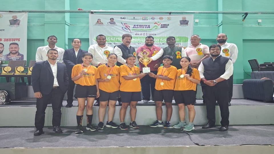 Stadium team became champion of Sepak Takraw City League in khatima