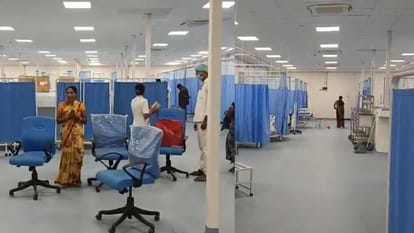 स्वास्थ्य मंत्री के आगमन को लेकर अलर्ट