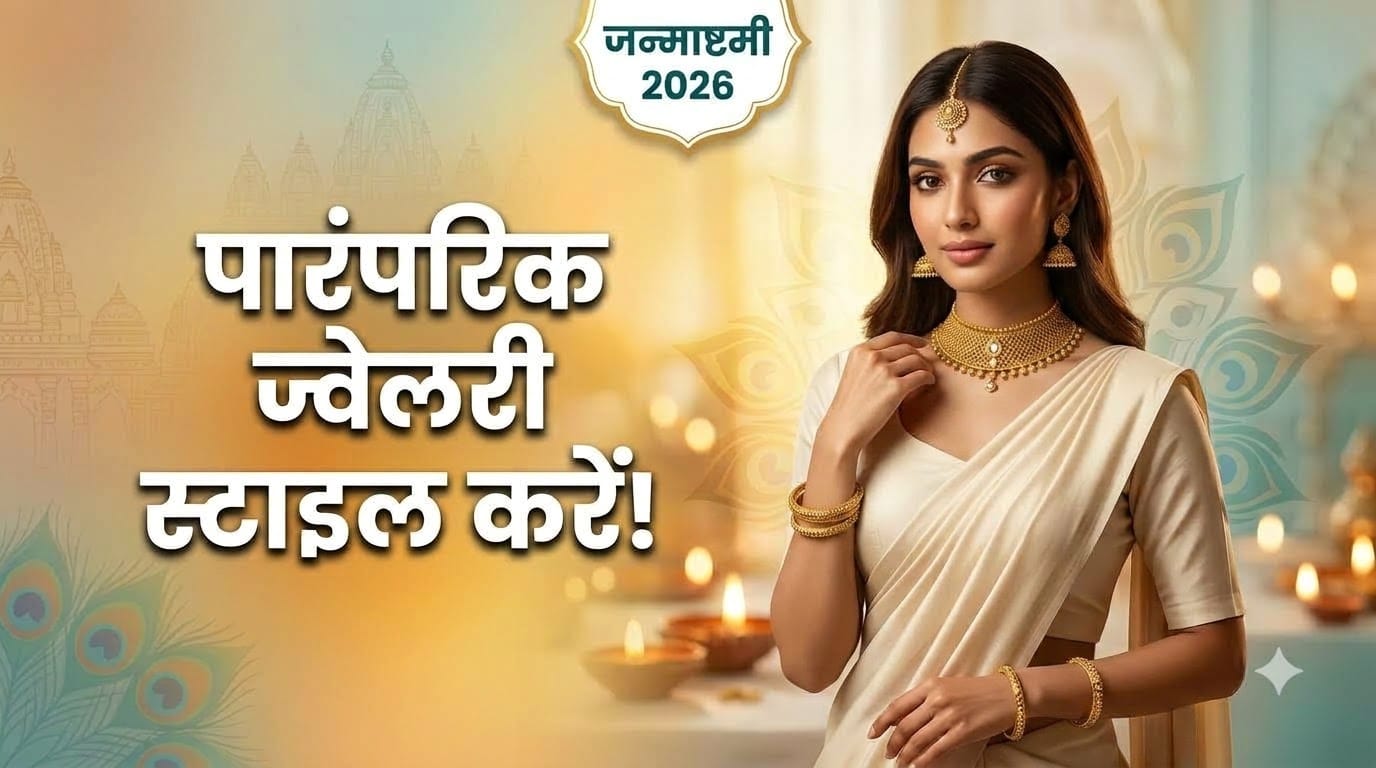 पारंपरिक ज्वेलरी में माॅडर्न लुक